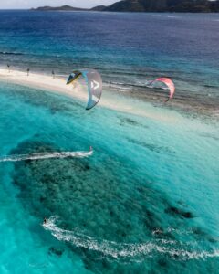 Kitesurfing